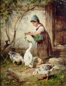 La fille aux oies